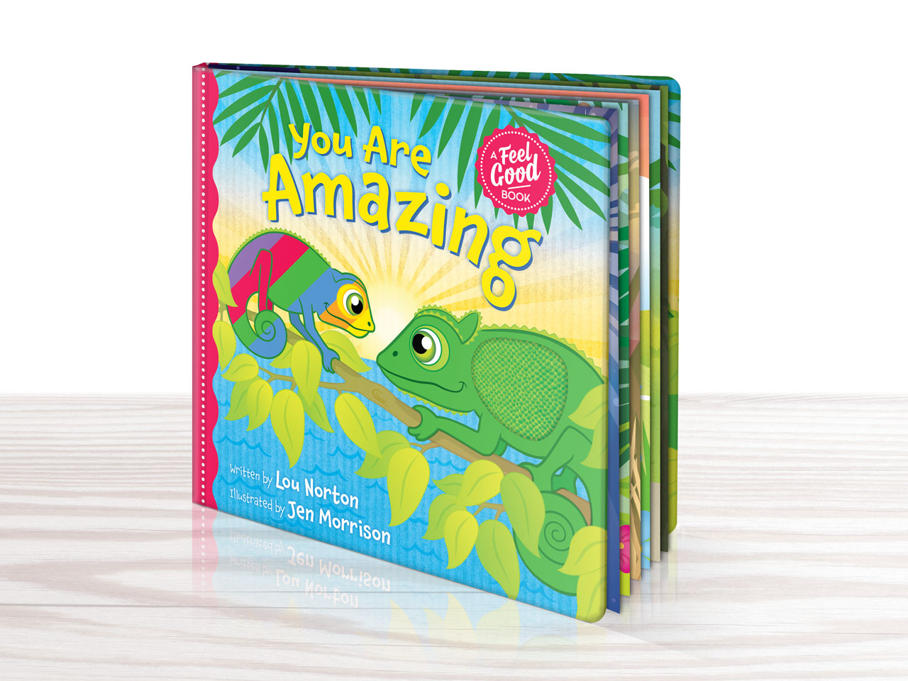 LITTLE BIG WREN - You Are Amazing, touch and feel baby board book. Page illustrations, typography and cover design.