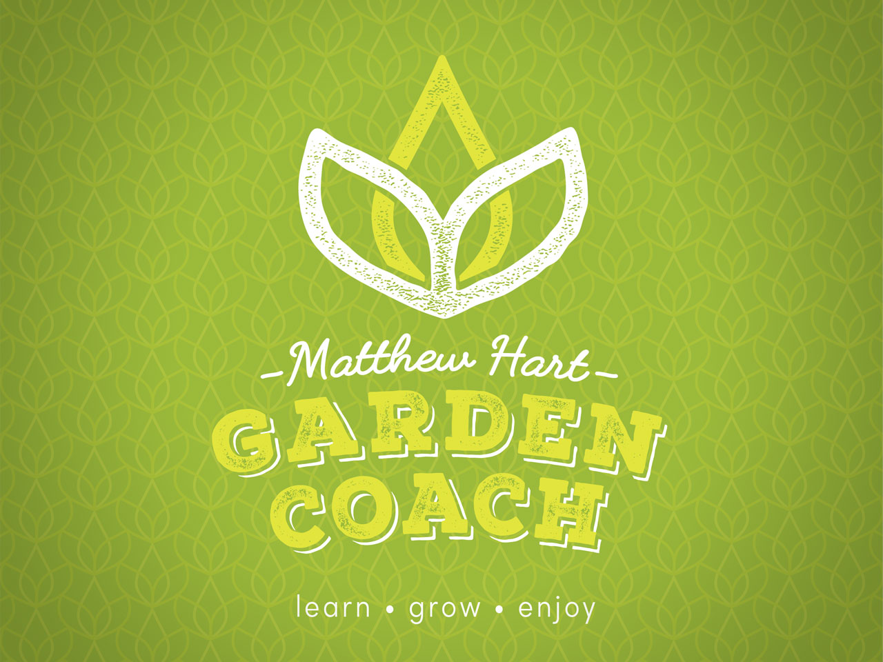 MATTHEW HART GARDEN COACH - Brand Identity Design. Geelong, Surf Coast, Melbourne, Vic, Graphic Design