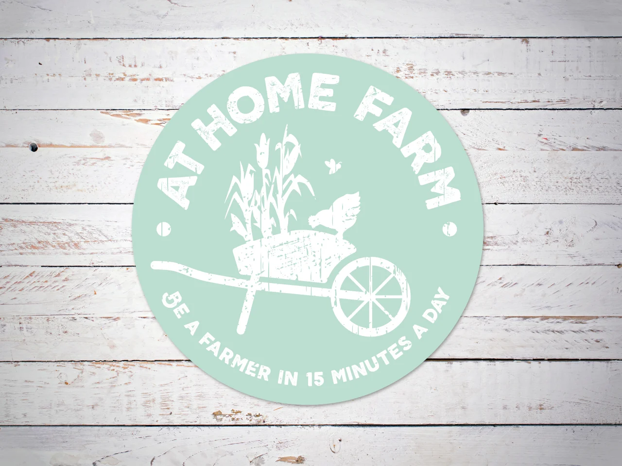 AT HOME FARM - Brand Identity design