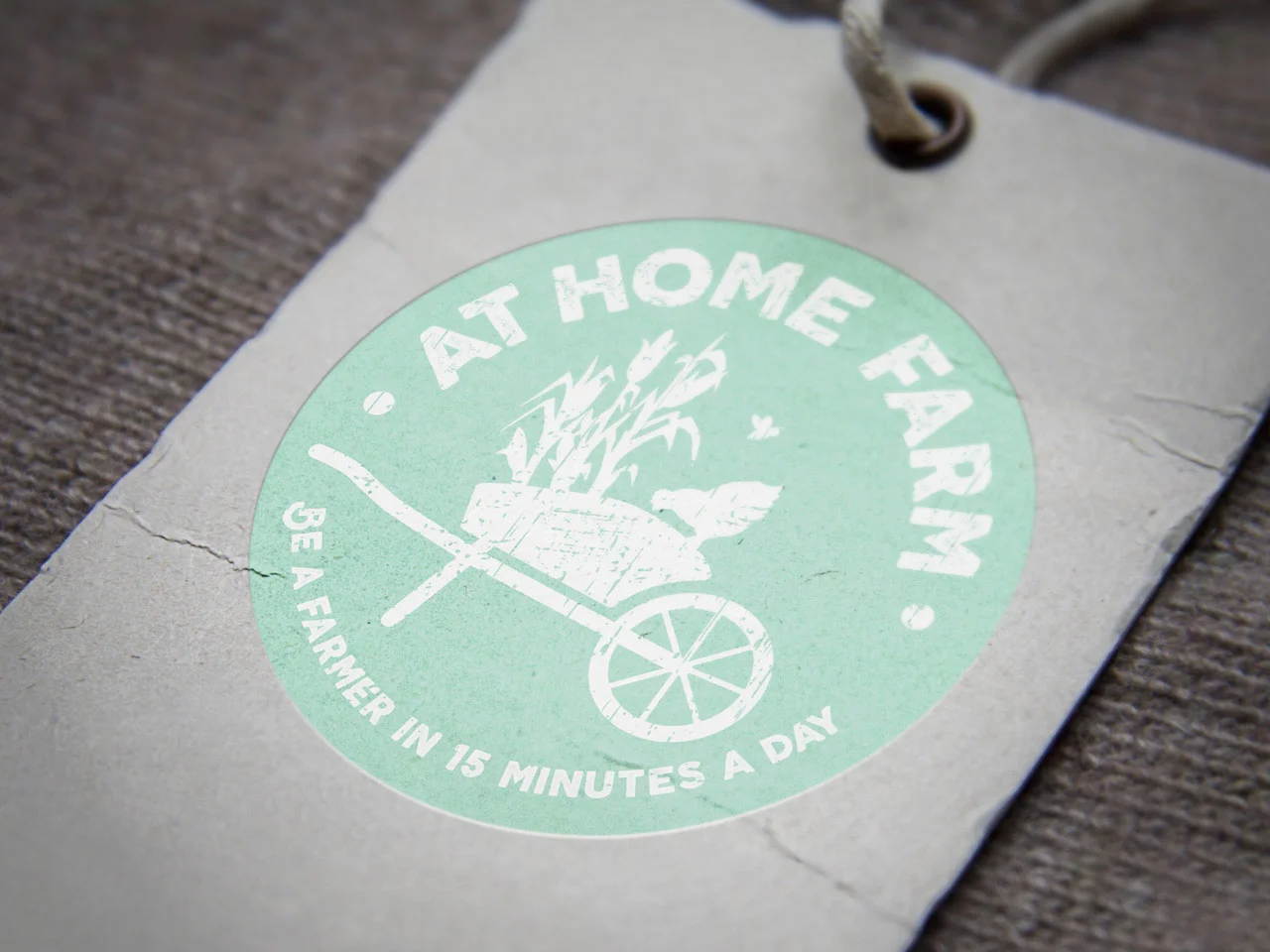 AT HOME FARM - Brand Identity Design
