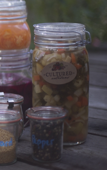Seasonal Brined Vegetables