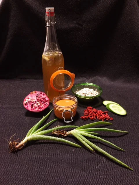 Kombucha Face Mask with Aloe Vera 