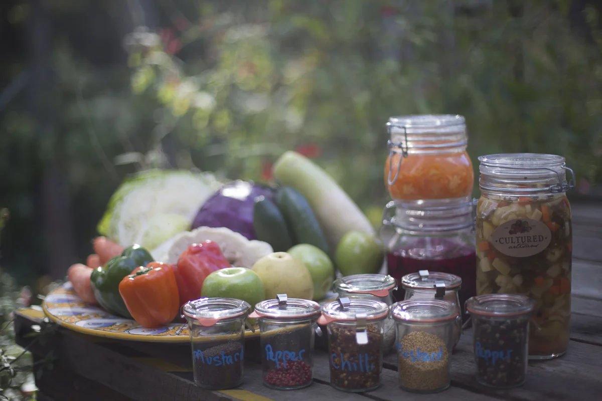 Seasonal Brined Vegetables