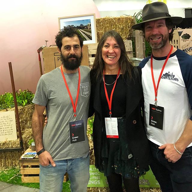 @tedxsydney | Humankind. Delving deeper today into all things humankind. Can&rsquo;t wait to see the day unfold. Excited to see @wormticklers_nursery x @pocketcityfarms representing urban farming at TED. Bring on year two! 
#culturedartisans #tedxsyd