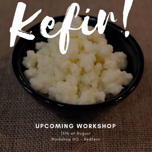 We have an upcoming kefir workshop with Workshop HQ soon! Have you booked your tickets yet?