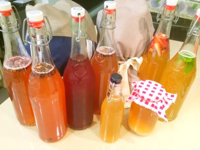 Kombucha, Elderflower Wine & Ratafia Liqueur