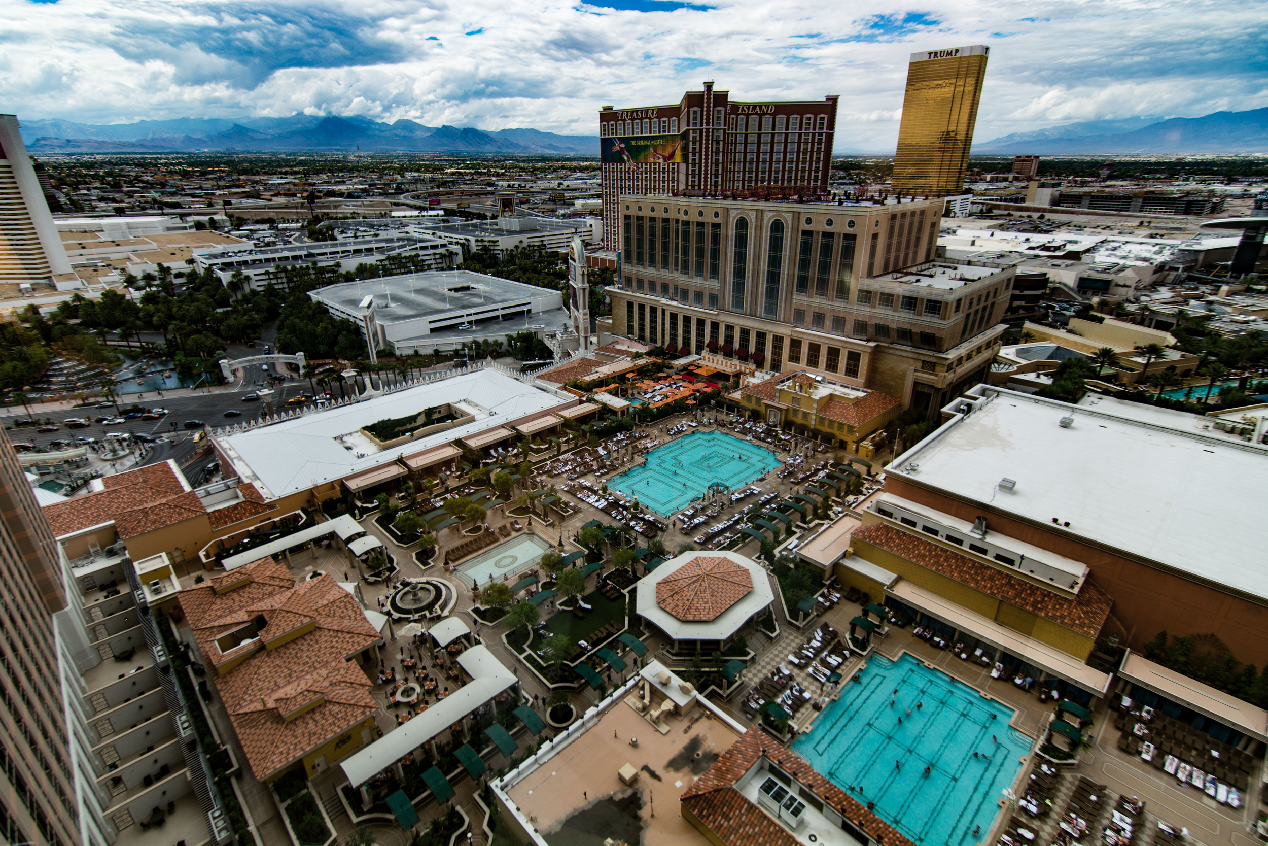 View from the room.