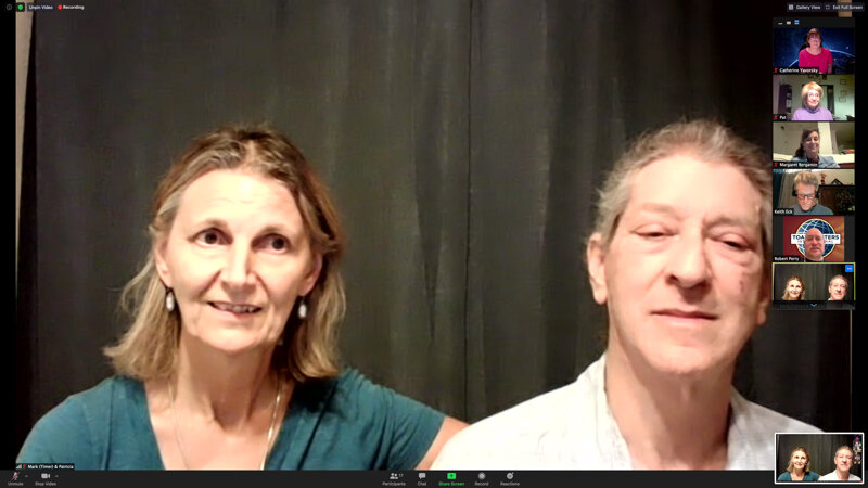 Timer and Grammarian - Mark and Patricia - 10-22-2020