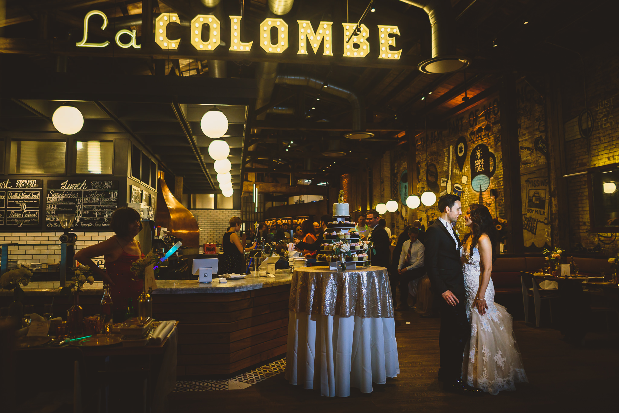 La Columbe Coffee Roasters Wedding