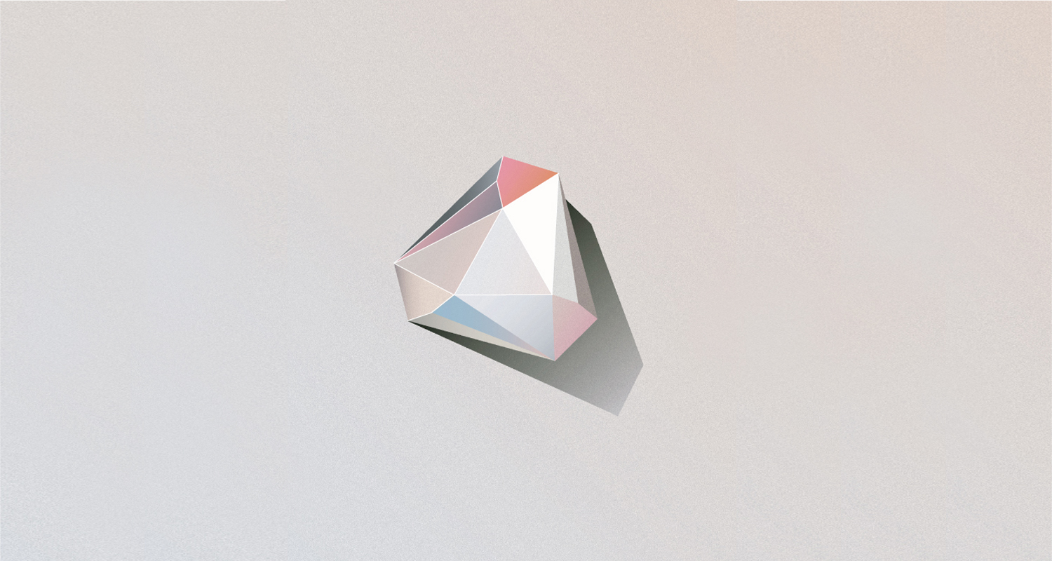 Facet illustration. I found an old book at my library that includes diagrams and instructions for cutting diamonds. The name of this cut is called "diablo" and this is how I imagine it would look if it were dimensional instead of a flat diagram.