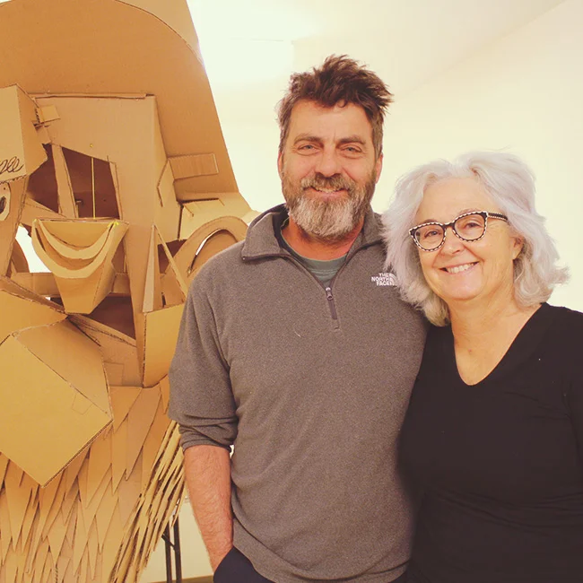 Wayne White and Mimi Pond.