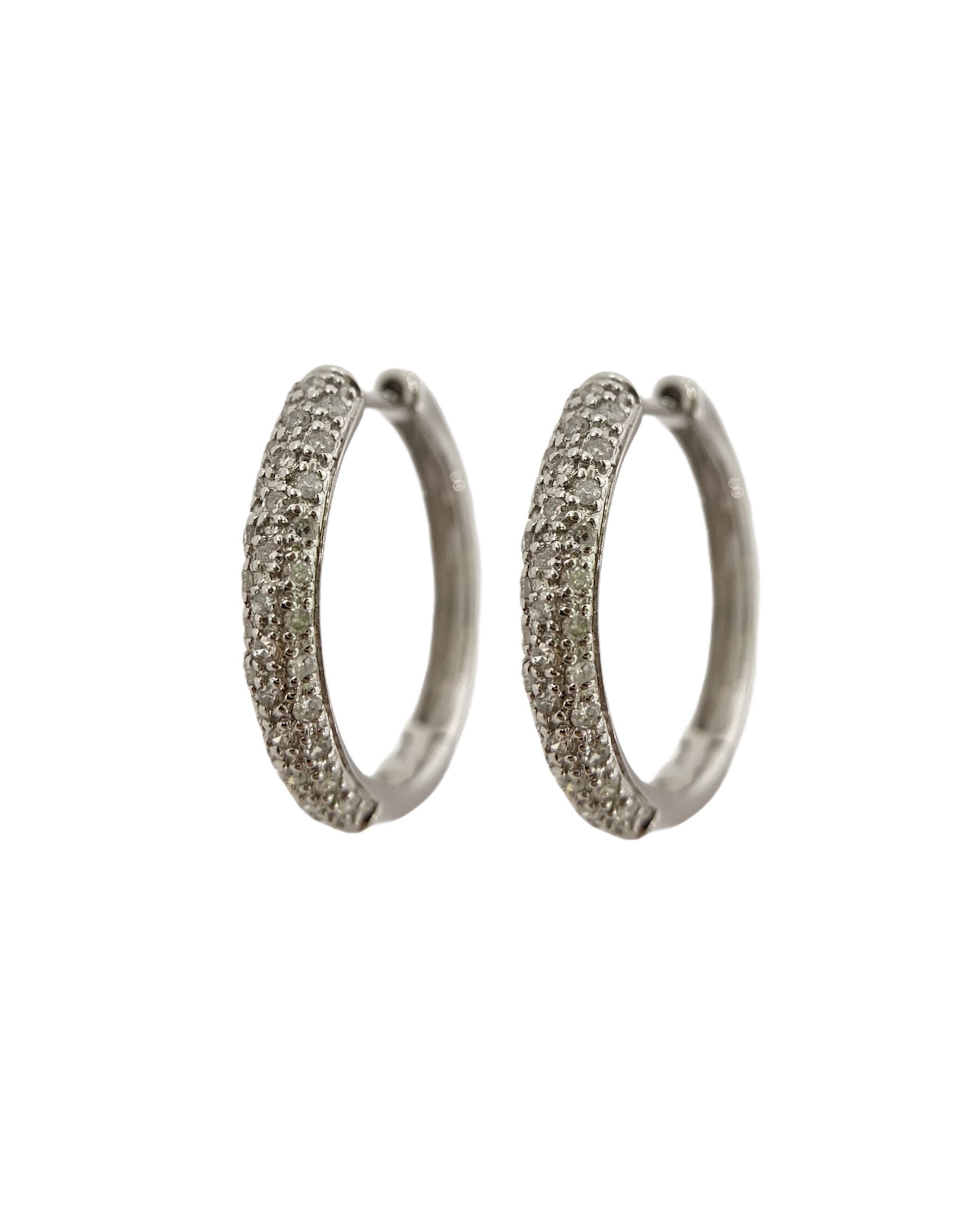 14K White Gold, 0.50 CT DIA