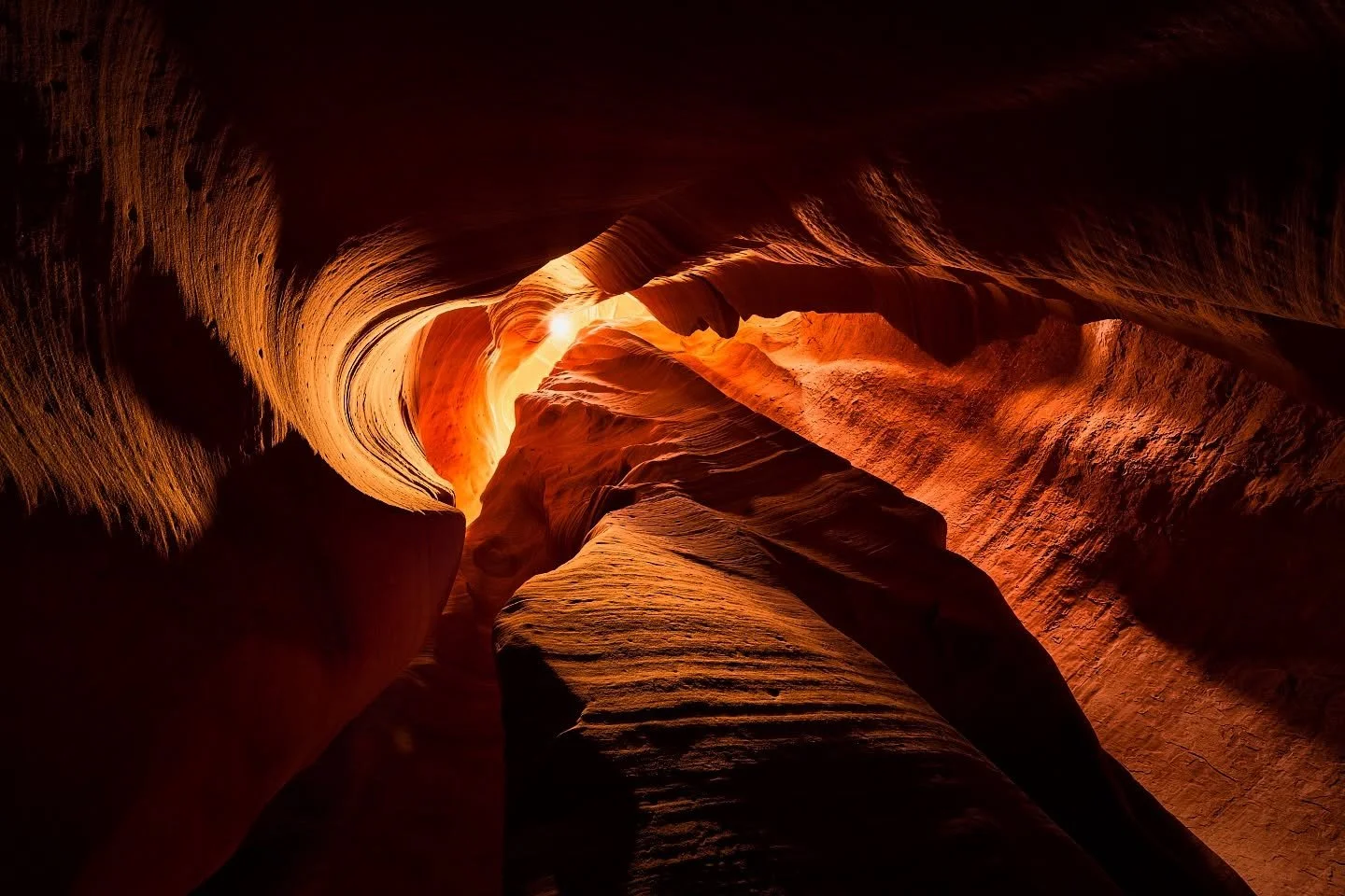 Beneath the sun-scorched stone of the Arizona desert, water has carved a sacred cathedral.
Antelope Canyon is a symphony of light and shadow, a living sculpture on Navajo land where silence speaks and sandstone sings. Honoured to witness its beauty a