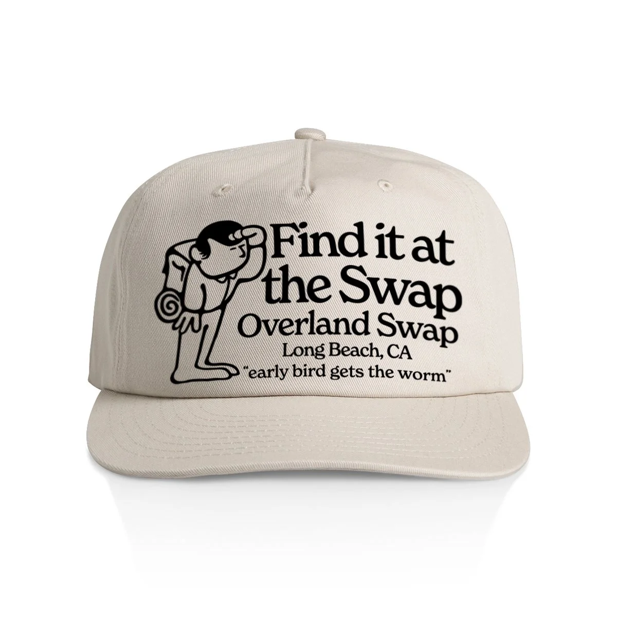 Early Bird Cotton Cap - Bone