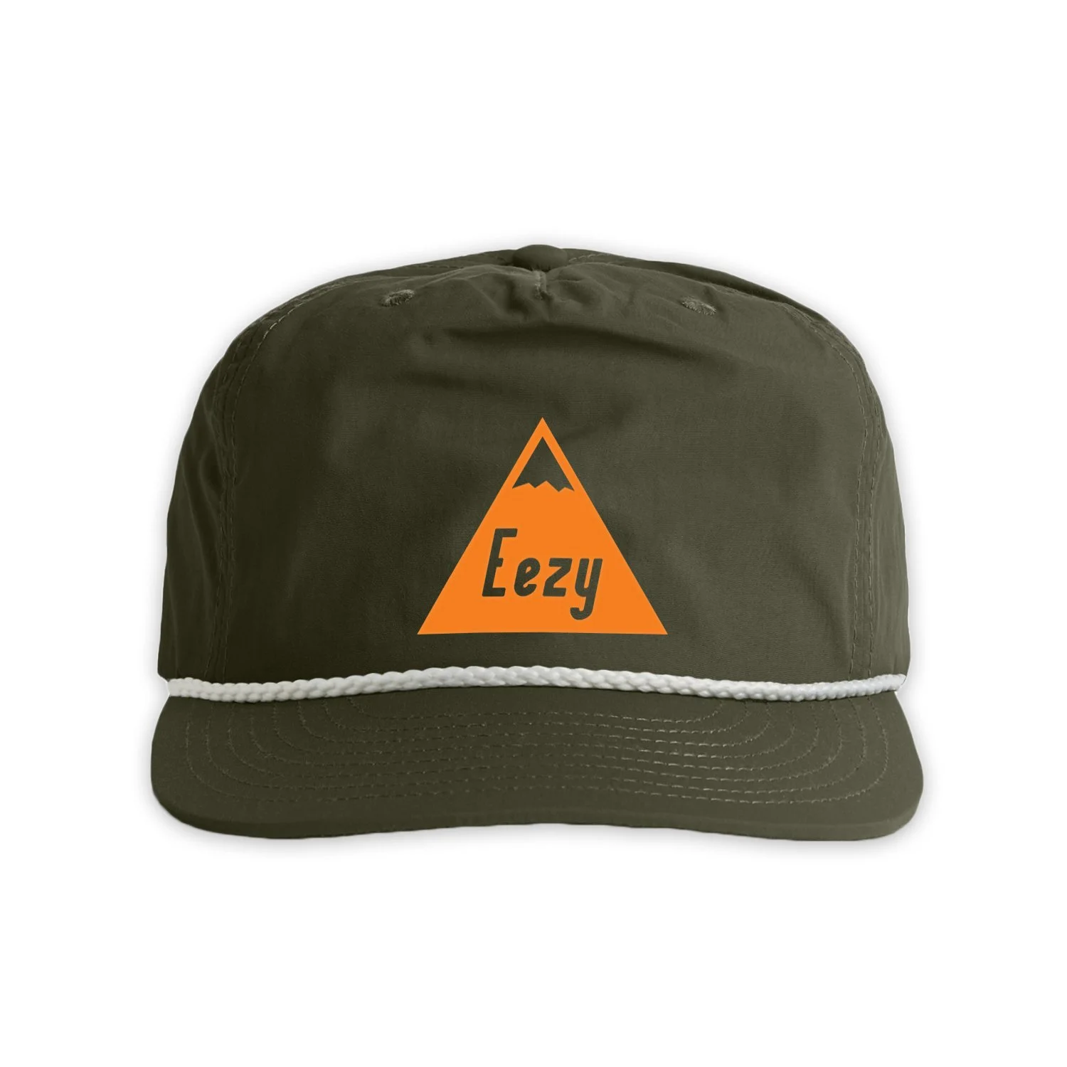 Summit Cap - Army Green / White