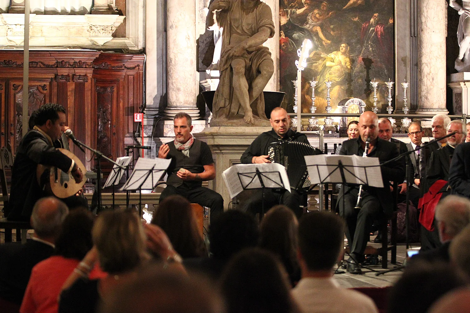 2016 Venice, Italy: The Human Rights Band performing for the graduating class of the European Inter-University Centre for Human Rights and Democratisation