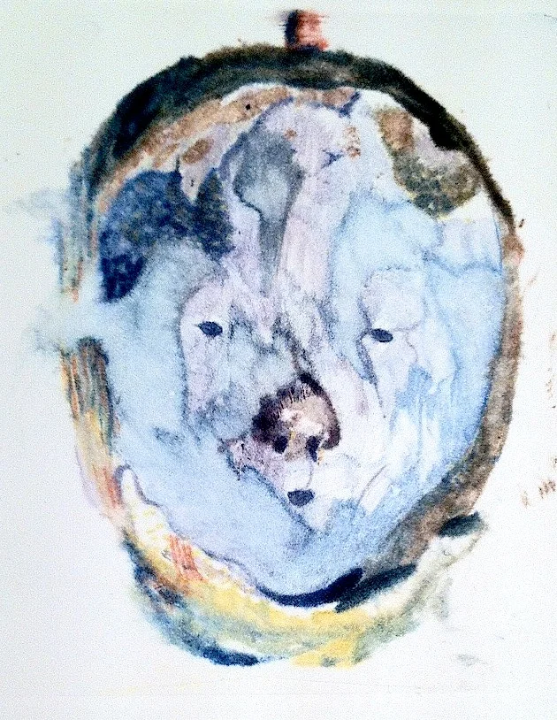 watercolour monotype 2008