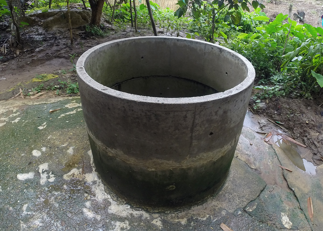 One of the wells in Mong Sa Tur