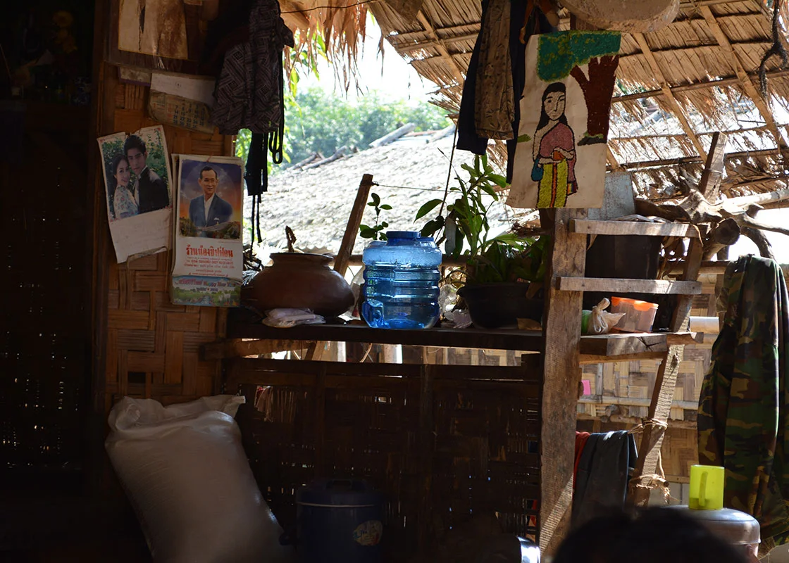 This household also sells ready-made food to the other people in the community, and they serve the drinking water that they made with SODIS X to their customers.