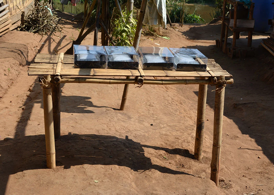 At another household, the SODIS X area and devices were very well maintained.