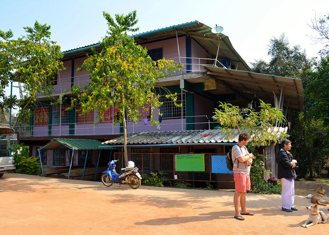 Baan Dada Children Home hosted about 50 children from remote areas and supported their education at local schools and colleges.