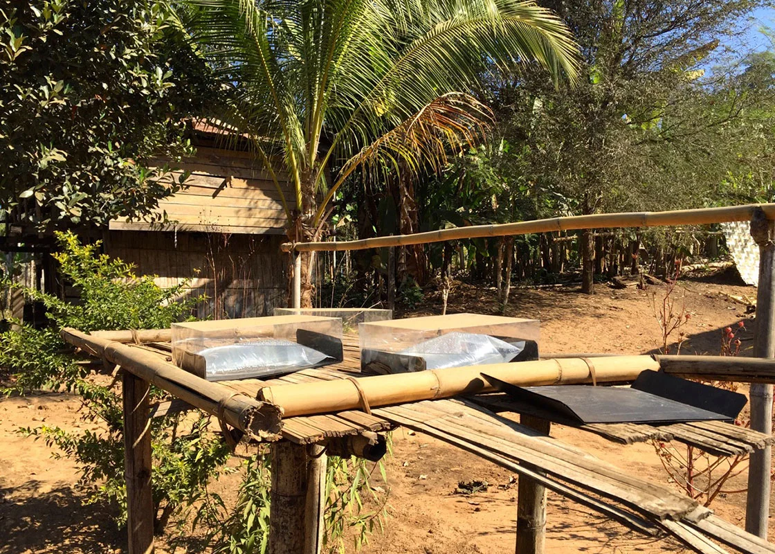 One of the households in Moraka who also just joined the SODIS X usability study
