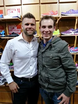 With Richard Bowles at the Film Screening