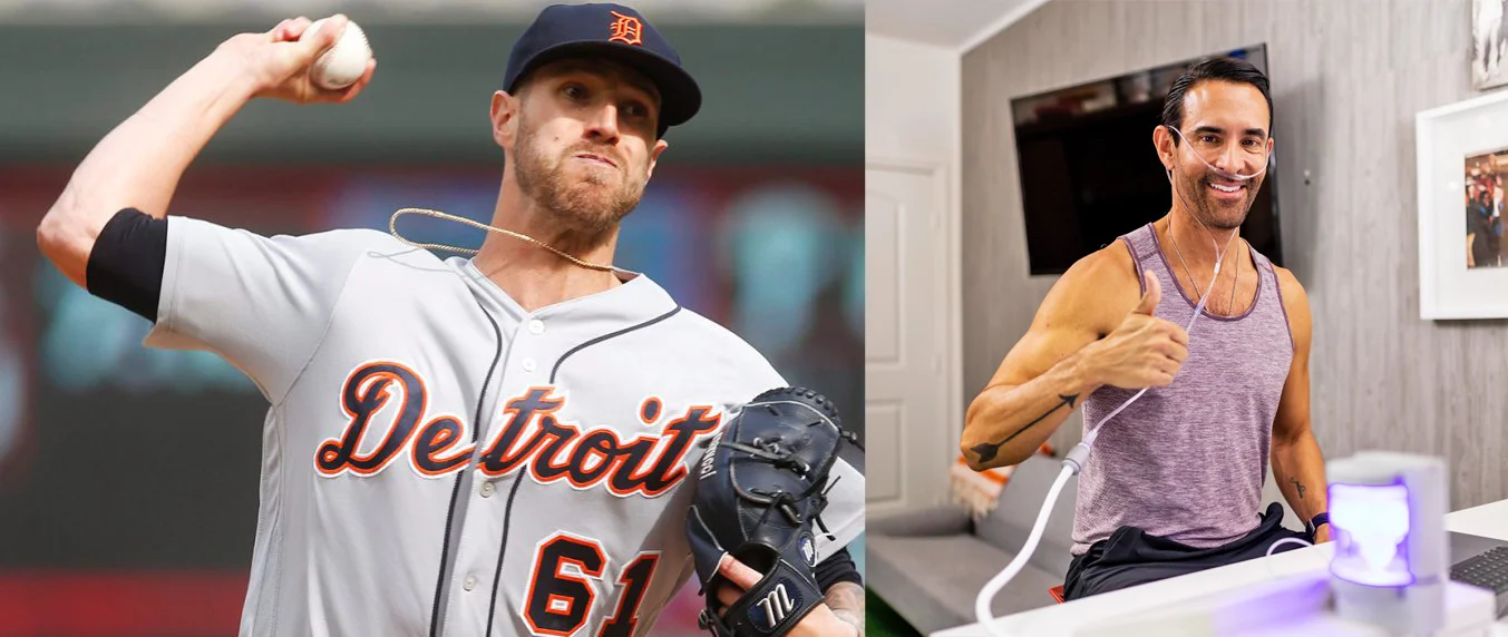 NanoVi Technology used by Jorge Cruise (Trainer to the Stars) - Photo by Eng3Corp and Shane Greene MLB - Photo: Sportsnet.ca
