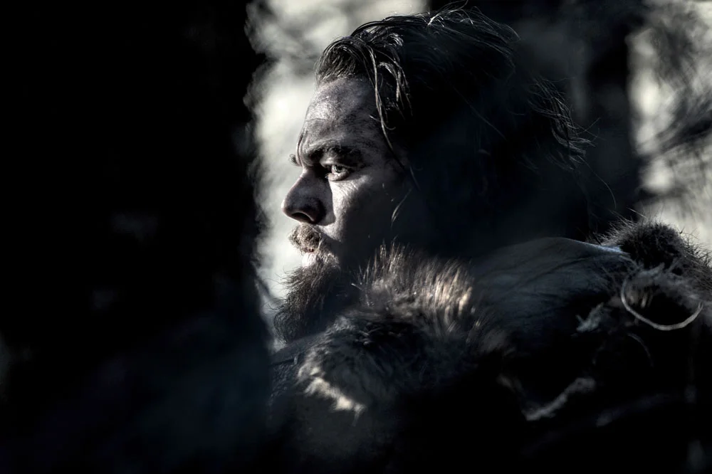 Leonardo DiCaprio in THE REVENANT. Photo by Jason Bell
