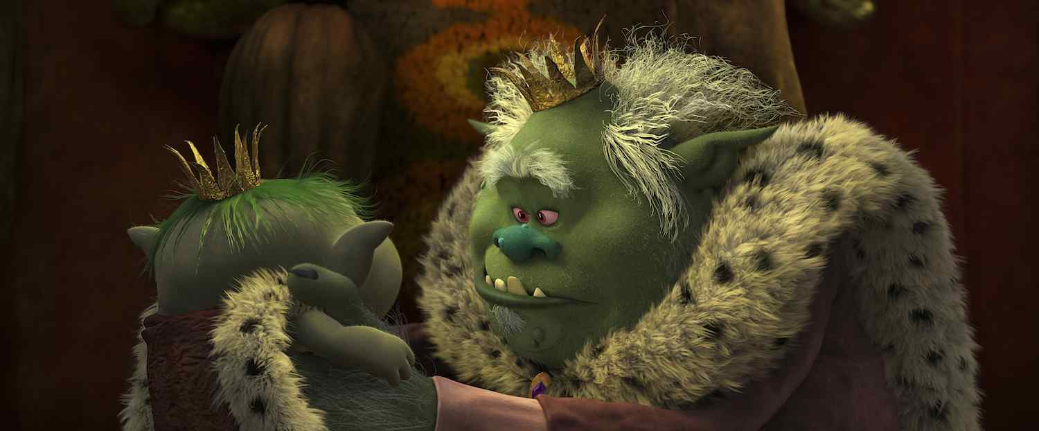 King Gristle, Jr & King Gristle in DreamWorks TROLLS