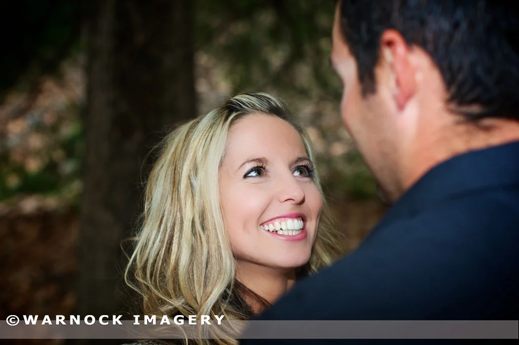 With engagement sessions choice elegant clothing that doesn't distract the viewer from the real subject