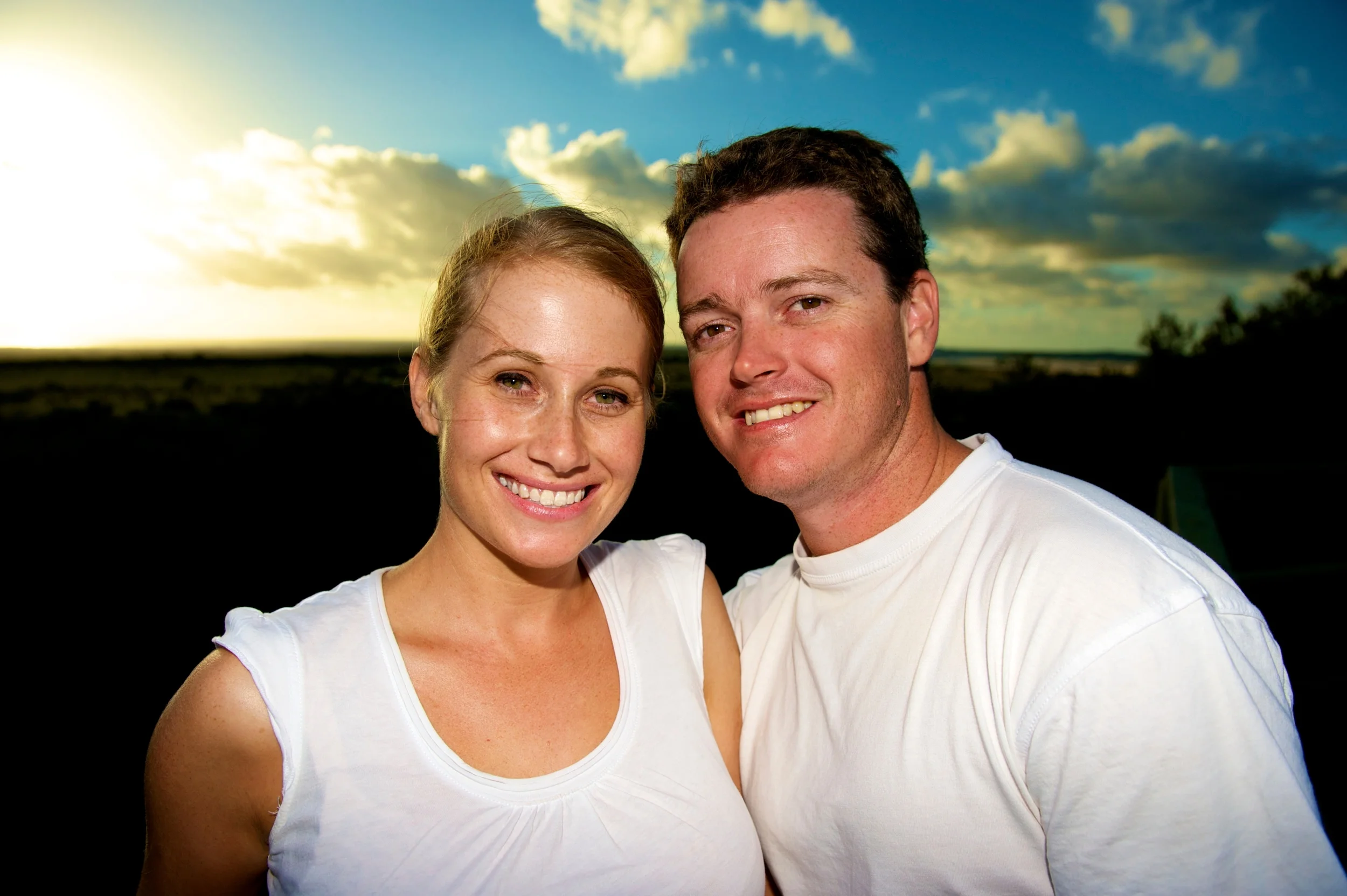 The Pinnacles in Western Australia offer a very unique setting for engagement photos