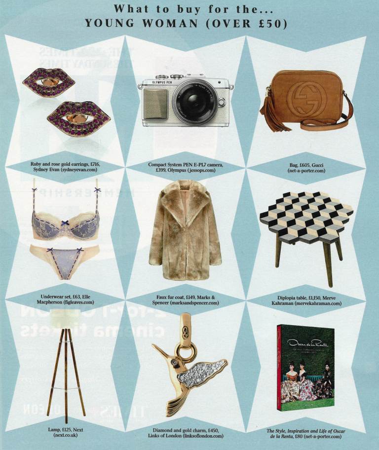 Dip Stool Featured on The Times Magazine