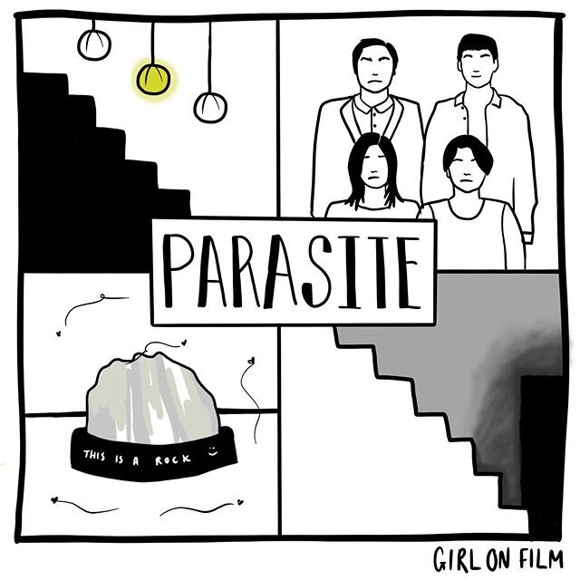 Everyone in the cinema actually clapped after this ended which is on par with people who clap when the plane lands 😐 but also I guess means it&rsquo;s actually pretty good
.
.
.
.
 #parasite #parasitemovie #blackandwhite #illustration #illustrator #