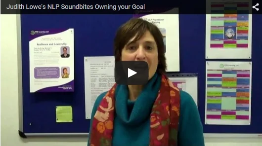 Judith Lowe Soundbite: Owning Your Goal