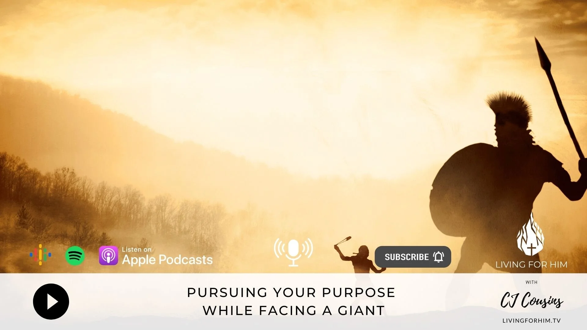 S1 Ep. 3 Pursuing Your Purpose While Facing a Giant