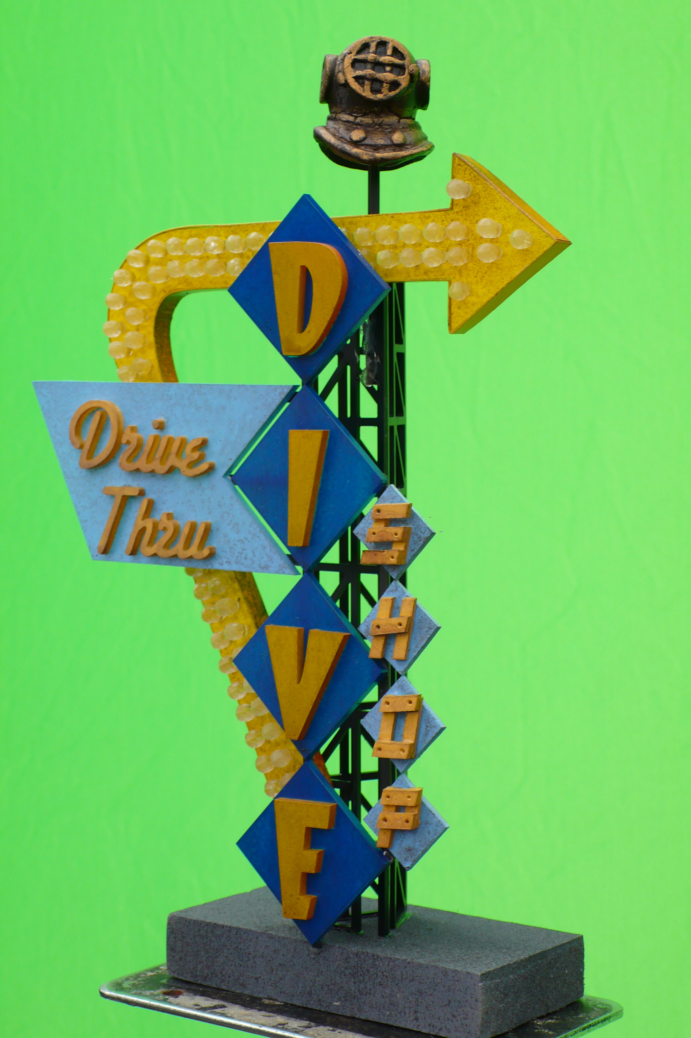 miniature sign