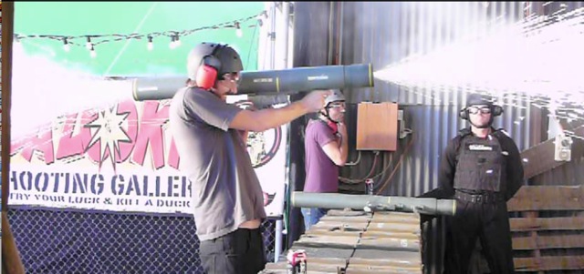 "Bazooka Shooting Gallery"