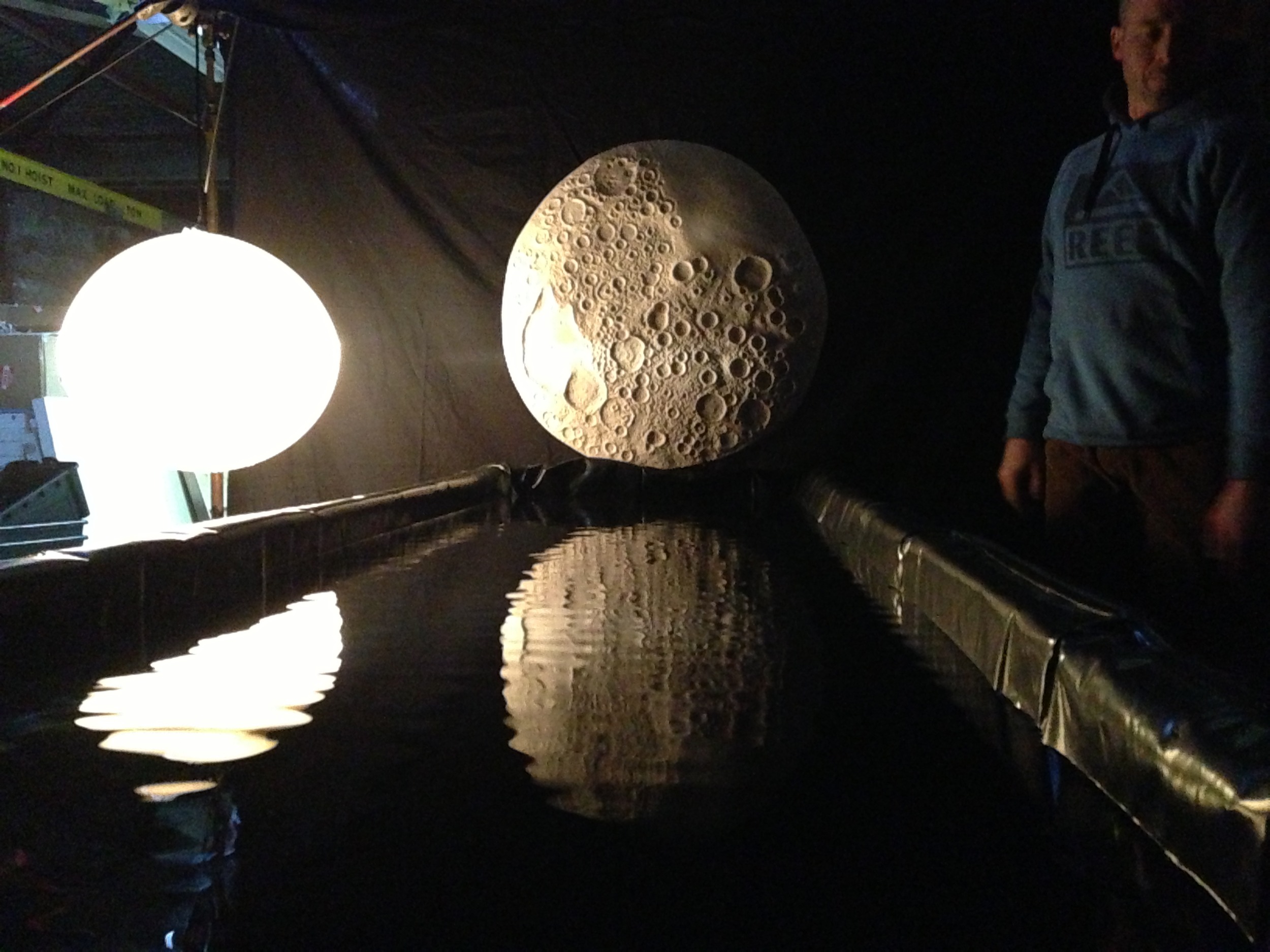 1/4 scale lighting, water and reflection test