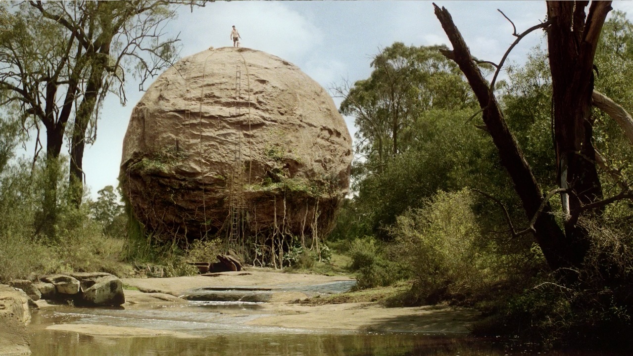 Miniature composited into environment