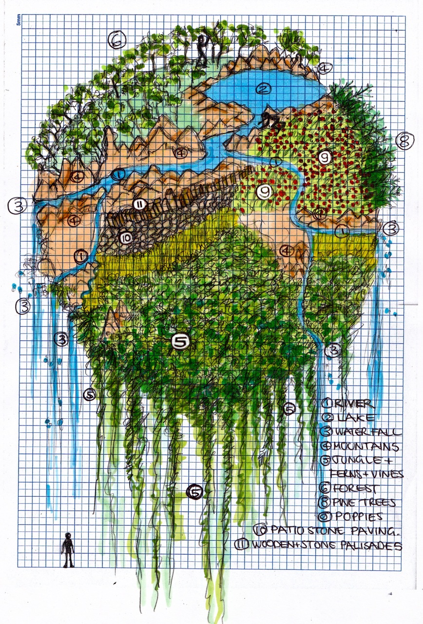 Concept illustration of finished planet