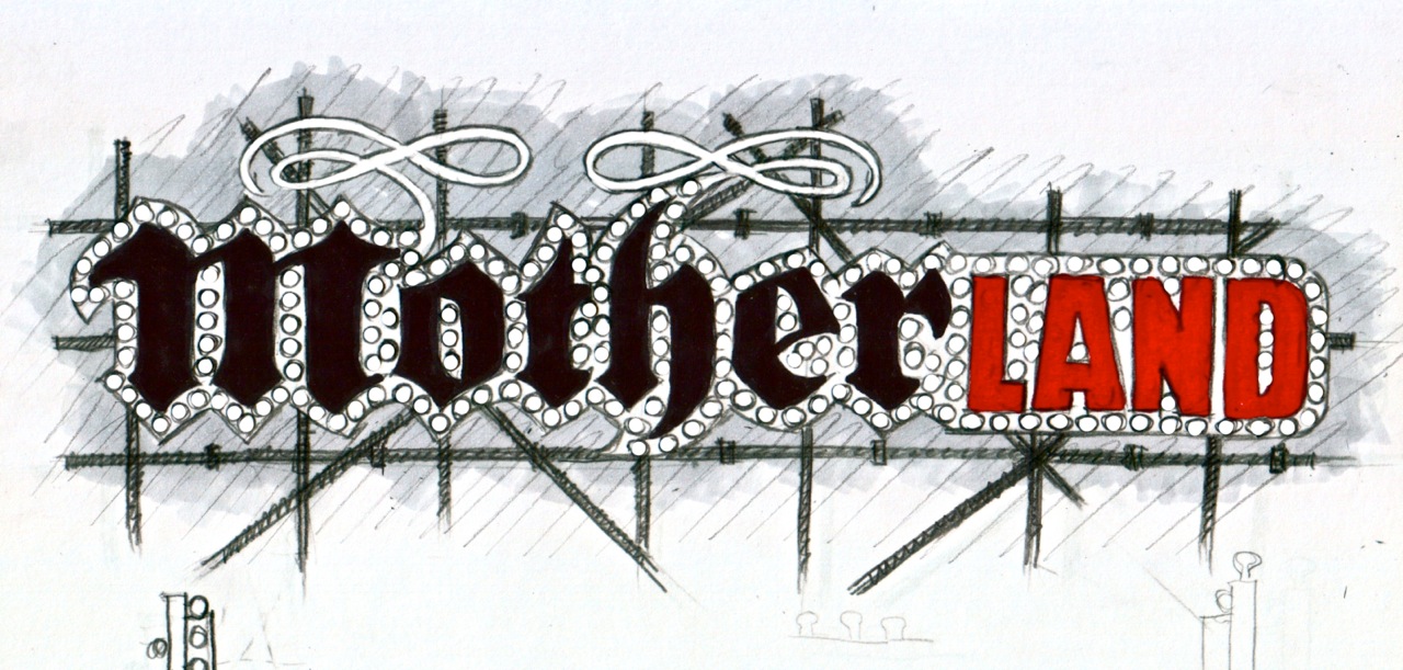 Concept illustration of Motherland sign