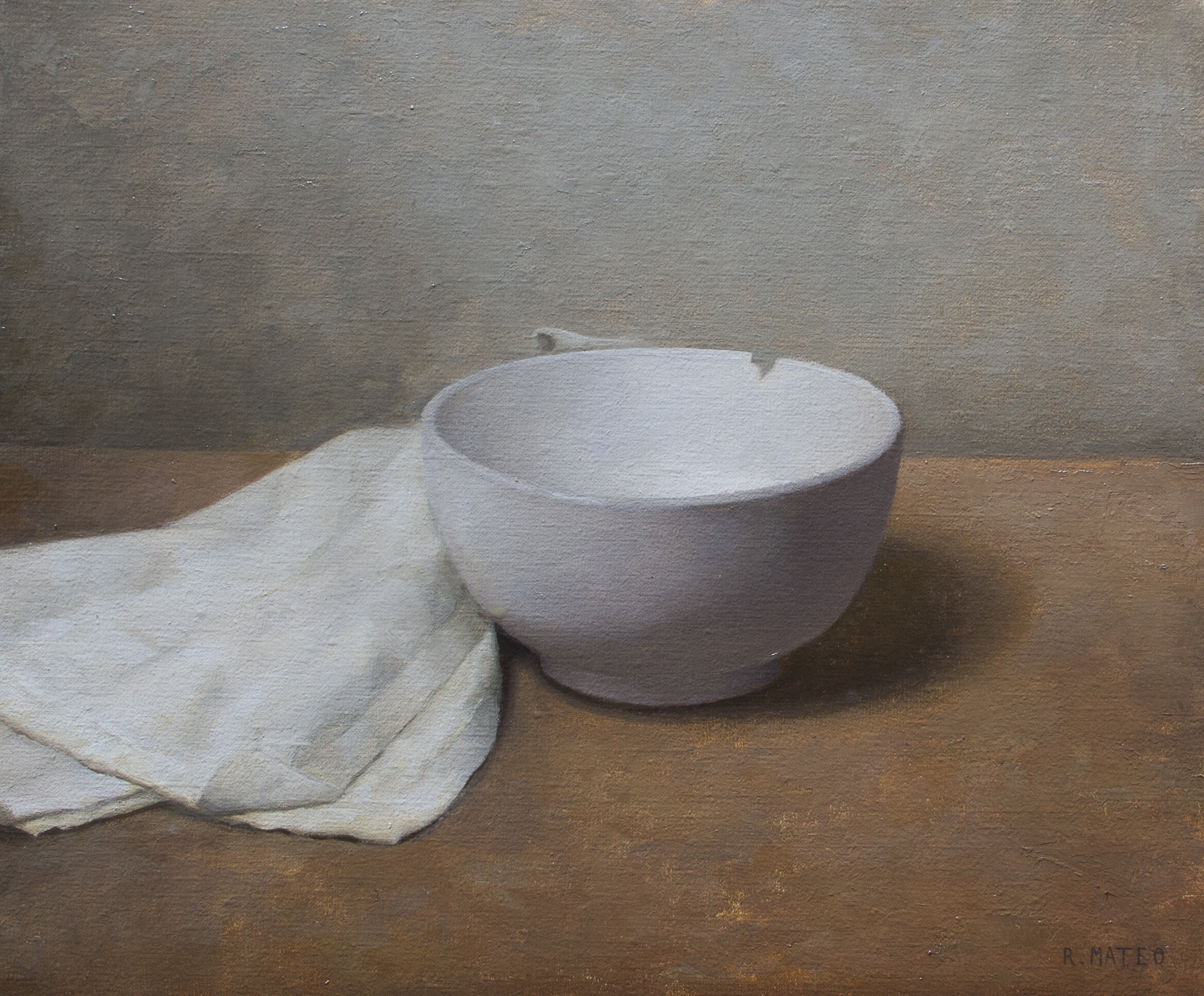 The Chipped Bowl. 10x12. Oil on Canvas