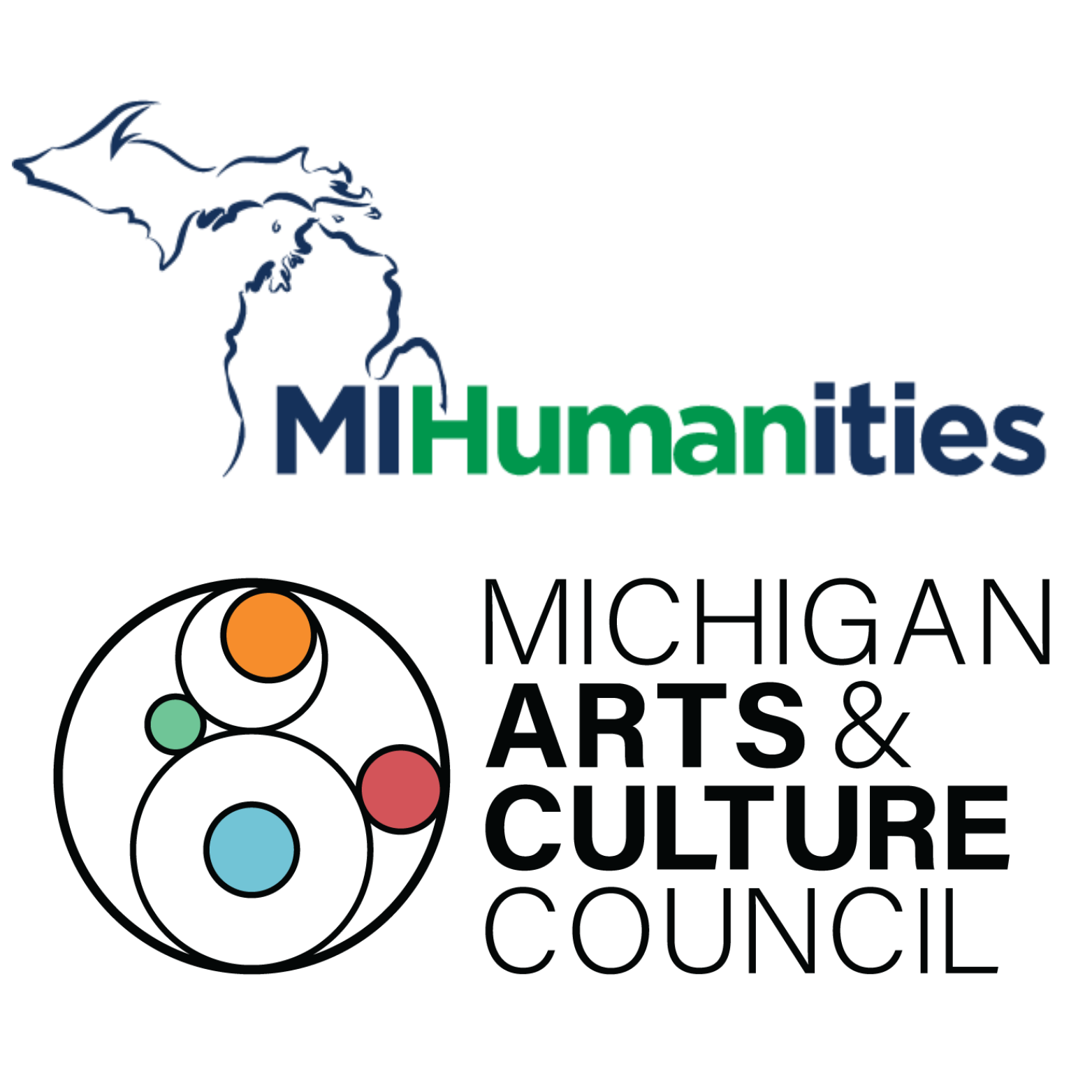 The Michigan Humanities Grant Logo.