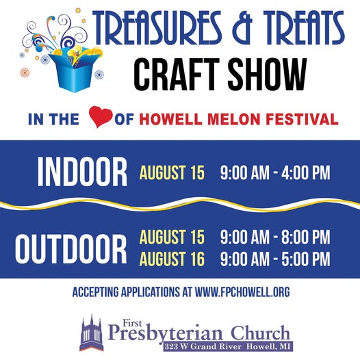 Treasures and Treats Craft Show (Saturday)