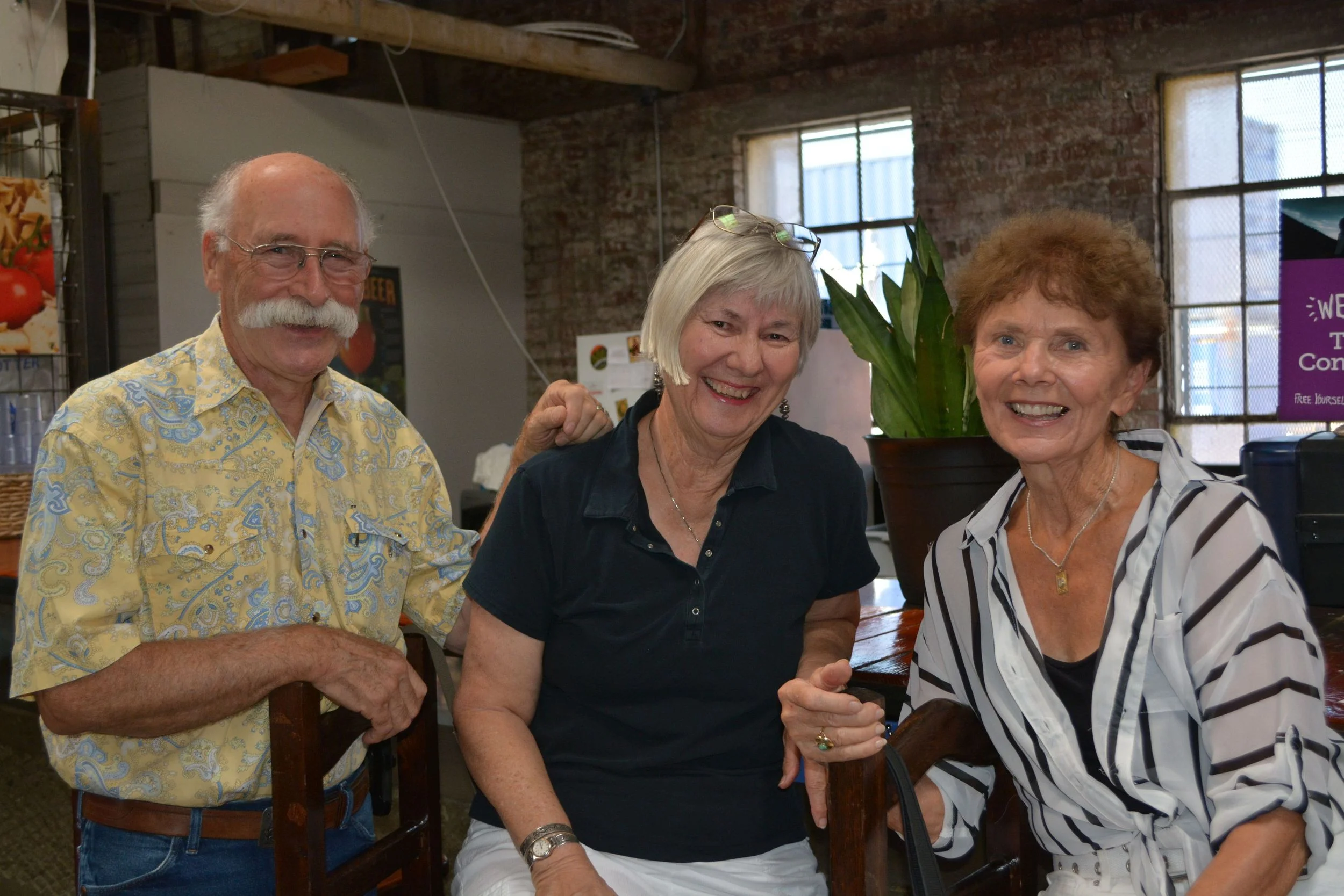 Steve Plevel, Marty Plevel and Diane Collins