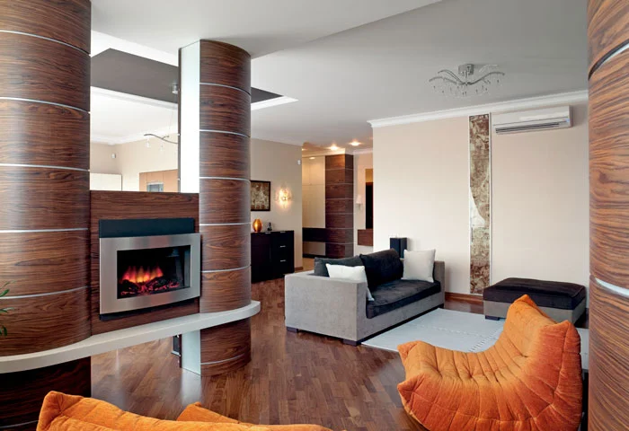 Теплый современный