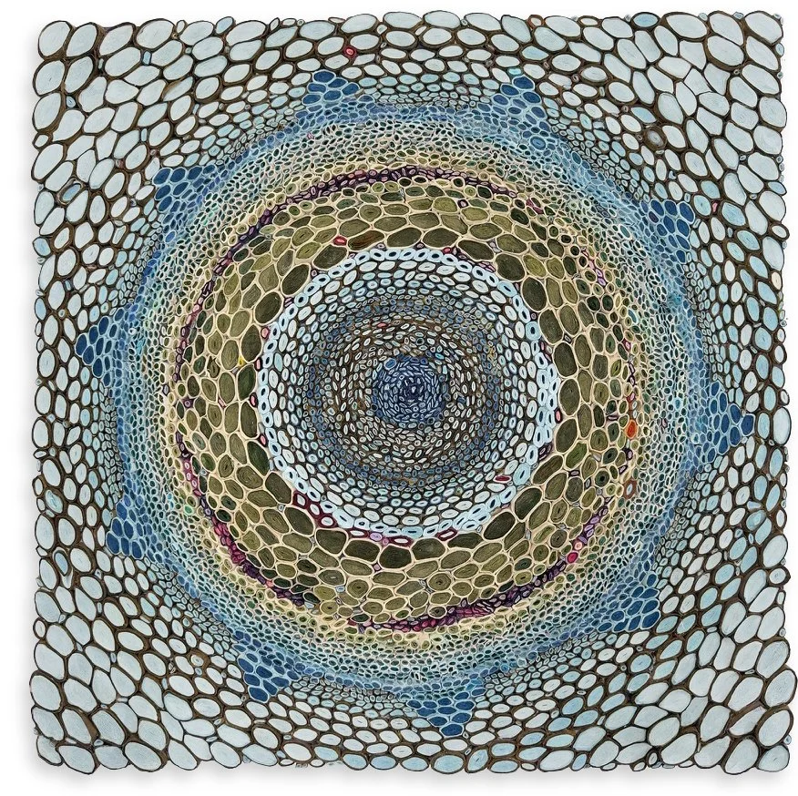 Color Circles: 22

 

 24” x 24” x 1/2” mulberry paper on wood 2025  unframed 