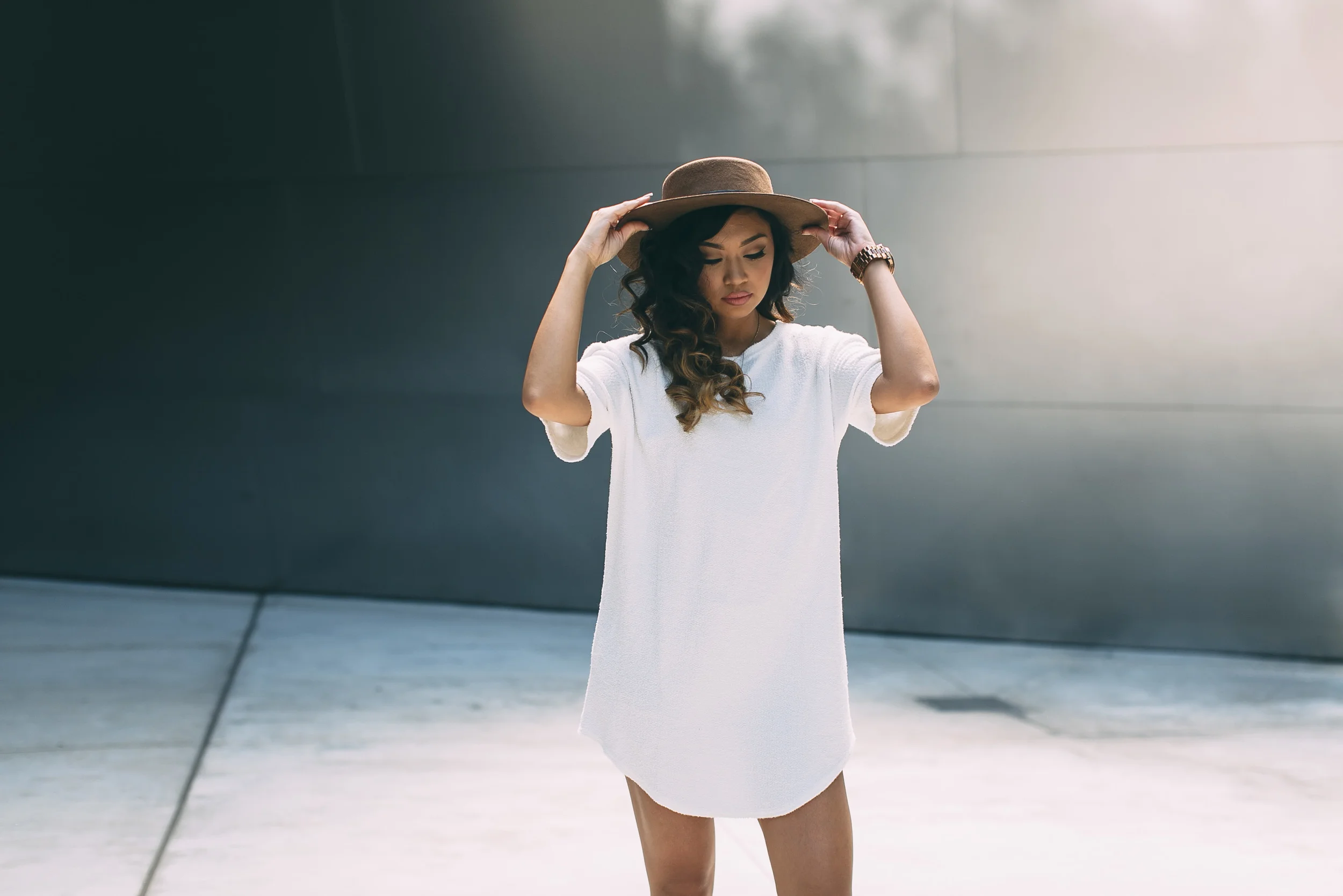 FOREVER 21 HAT&nbsp;|&nbsp;KNYEW E-LONG TEE&nbsp;|&nbsp;NIKE SHOES