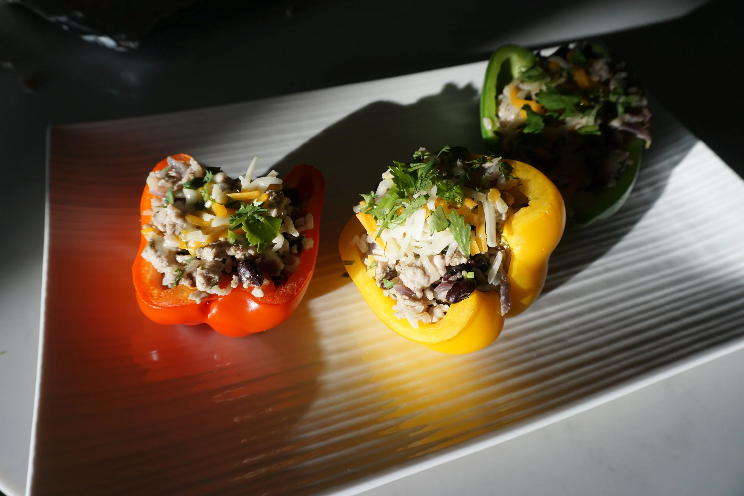 STUFFED BELL PEPPERS